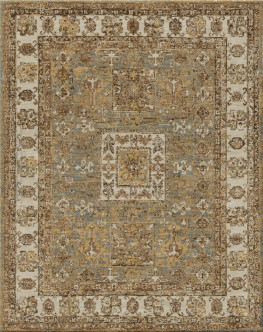 Anna-Veda 6127-kasack - handmade rug,  tibetan (India), 100 knots quality
